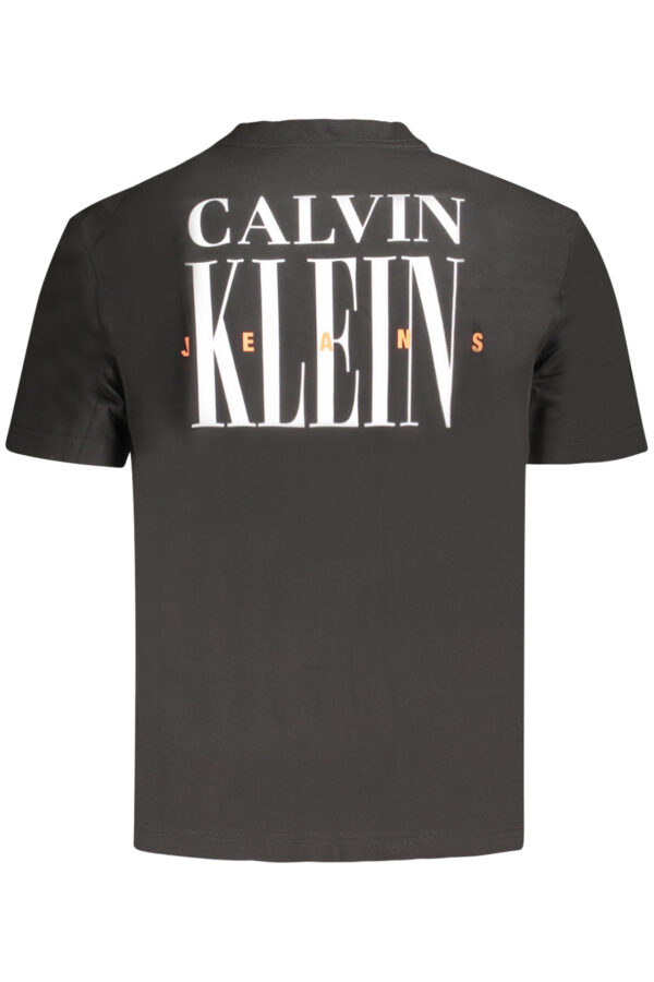 CALVIN KLEIN T-SHIRT MANICHE CORTE UOMO NERO - immagine 2