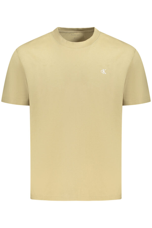 CALVIN KLEIN T-SHIRT MANICHE CORTE UOMO VERDE