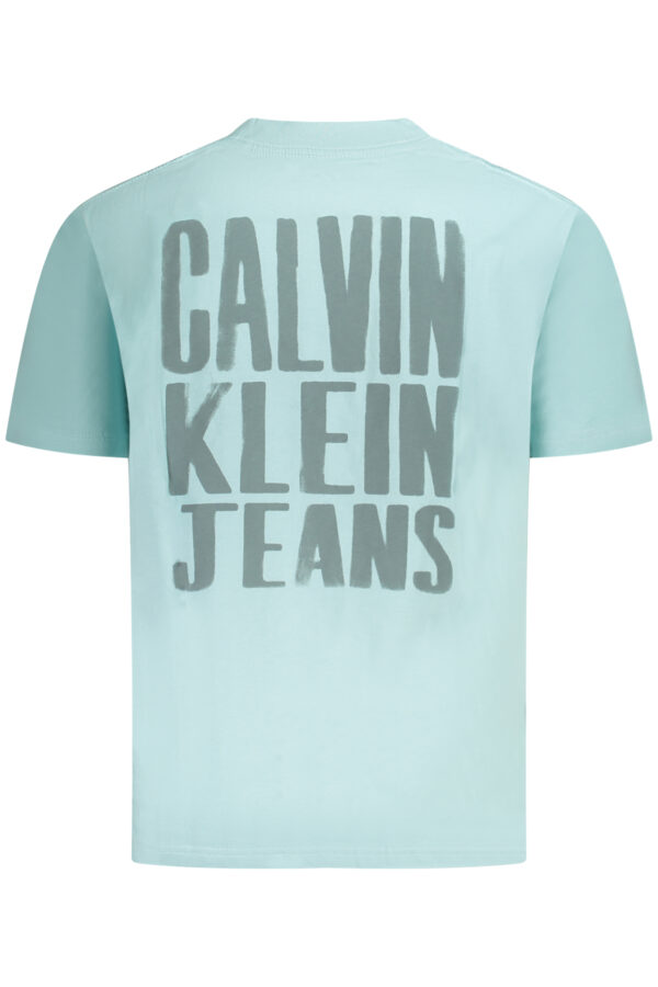CALVIN KLEIN T-SHIRT MANICHE CORTE UOMO VERDE - immagine 2