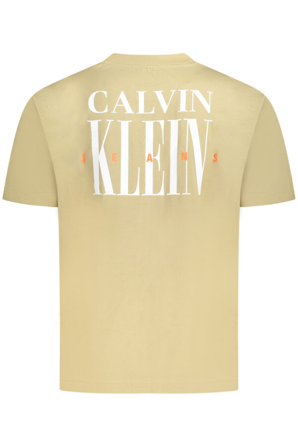 CALVIN KLEIN T-SHIRT MANICHE CORTE UOMO VERDE - immagine 2