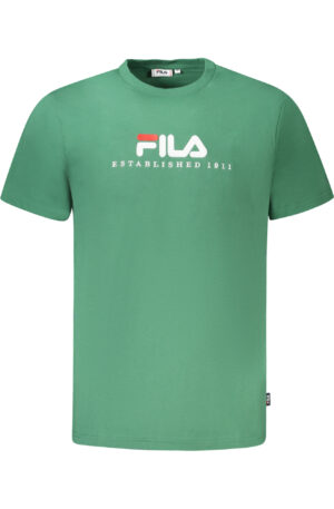 FILA T-SHIRT MANICHE CORTE UOMO VERDE