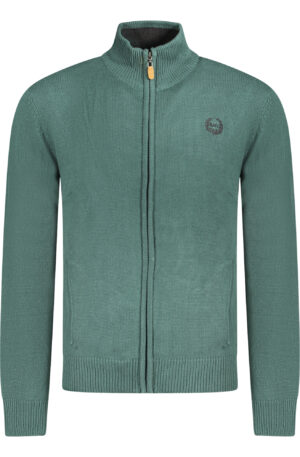 GIAN MARCO VENTURI CARDIGAN UOMO VERDE