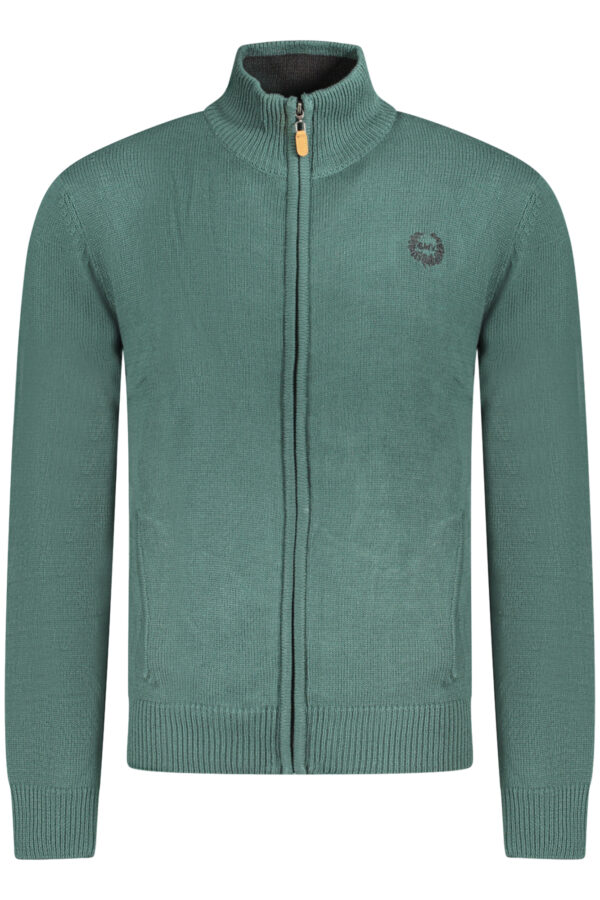 GIAN MARCO VENTURI CARDIGAN UOMO VERDE