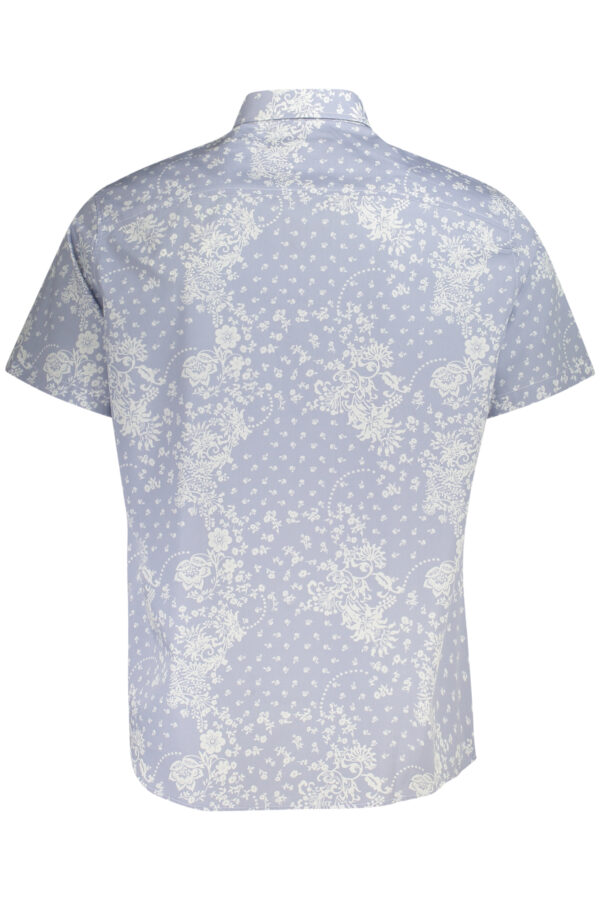 GUESS JEANS CAMICIA MANICHE CORTE UOMO AZZURRO - immagine 2