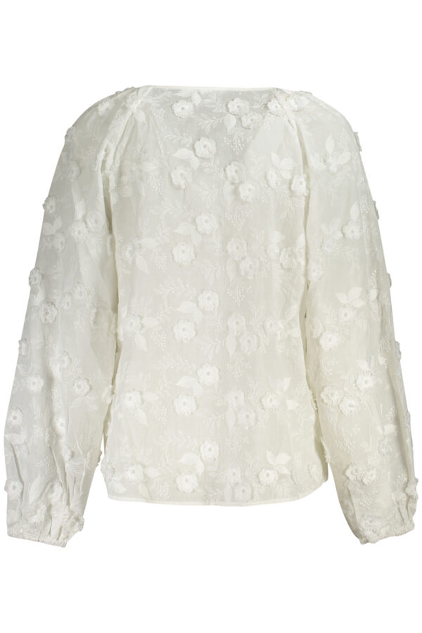 GUESS JEANS CAMICIA MANICHE LUNGHE DONNA BIANCO - immagine 2
