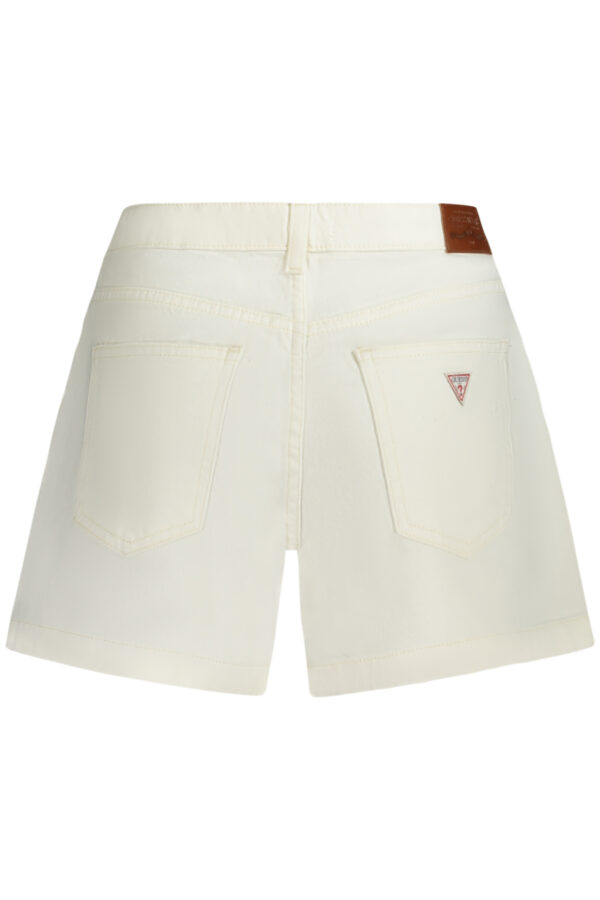 GUESS JEANS JEANS SHORT DONNA BIANCO - immagine 2