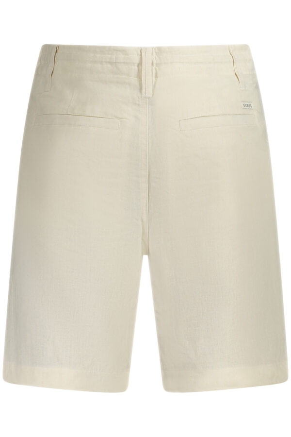 GUESS JEANS PANTALONE BERMUDA UOMO BEIGE - immagine 2