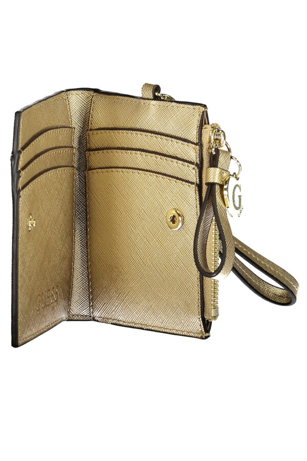 GUESS JEANS PORTAFOGLIO DONNA ORO - immagine 3