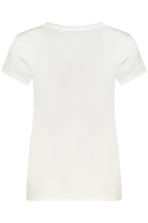 GUESS JEANS T-SHIRT MANICHE CORTE DONNA BIANCO - immagine 2