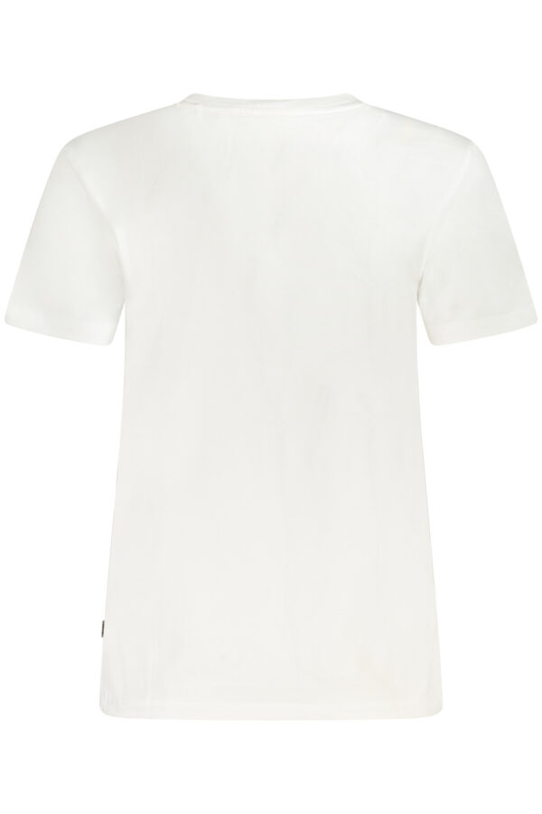 GUESS JEANS T-SHIRT MANICHE CORTE DONNA BIANCO - immagine 2