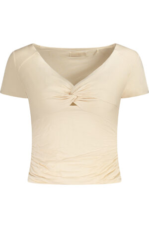 GUESS JEANS T-SHIRT MANICHE CORTE DONNA ROSA