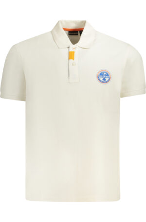 NAPAPIJRI POLO MANICHE CORTE UOMO BIANCO