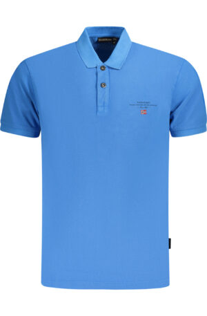 NAPAPIJRI POLO MANICHE CORTE UOMO BLU