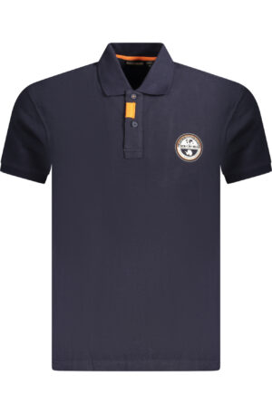 NAPAPIJRI POLO MANICHE CORTE UOMO BLU