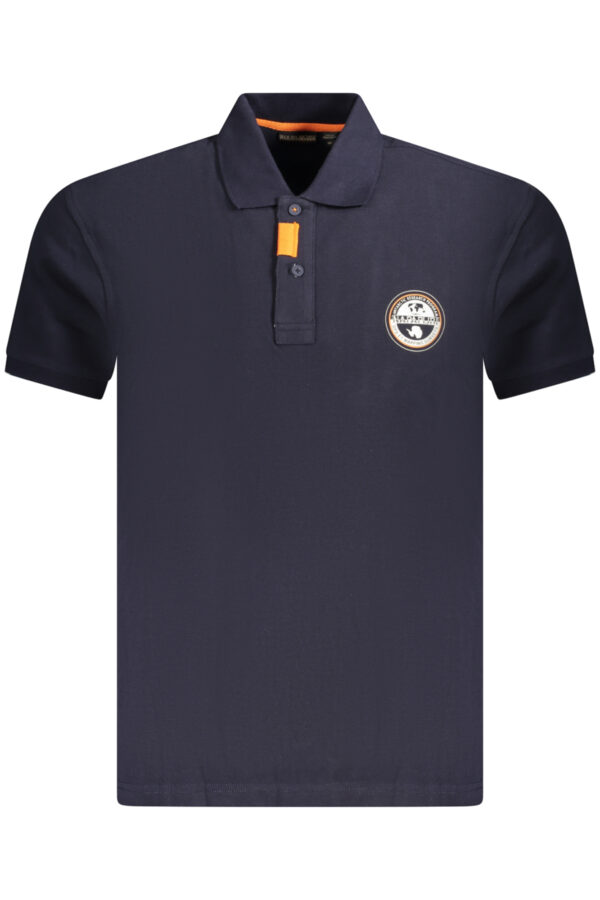 NAPAPIJRI POLO MANICHE CORTE UOMO BLU