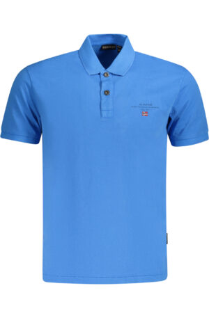 NAPAPIJRI POLO MANICHE CORTE UOMO BLU