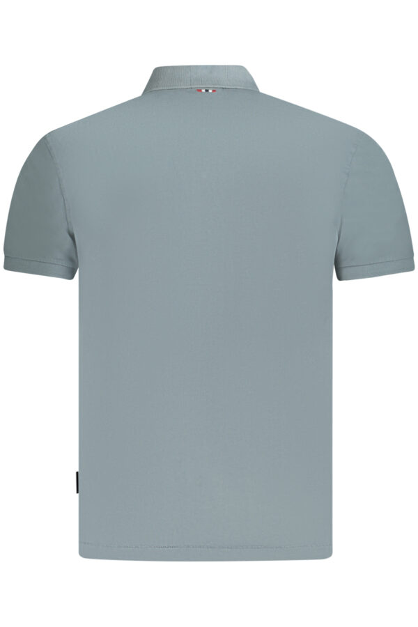 NAPAPIJRI POLO MANICHE CORTE UOMO GRIGIO - immagine 2