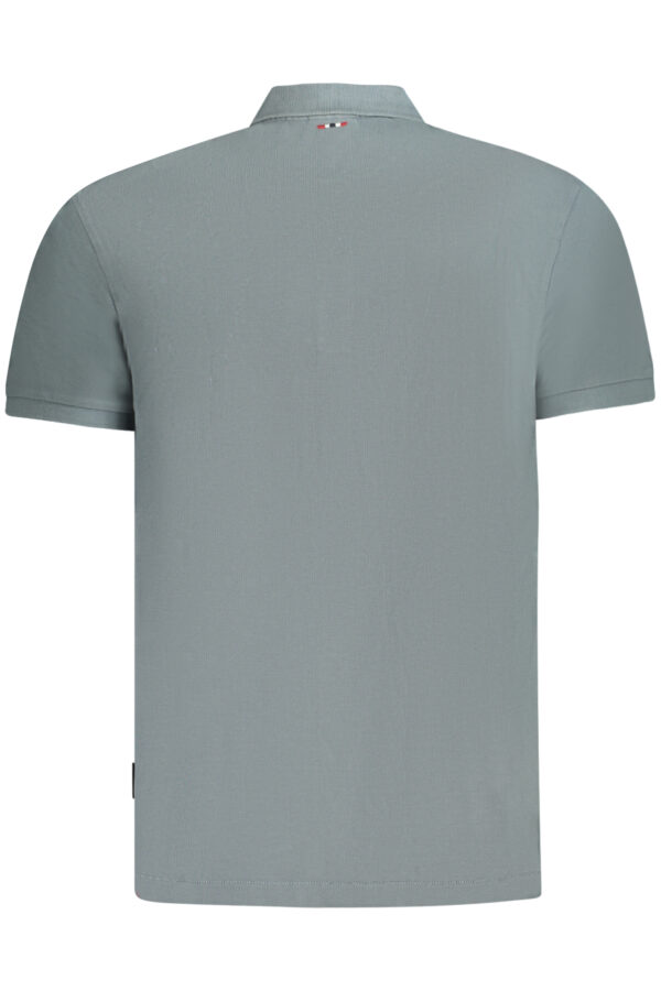 NAPAPIJRI POLO MANICHE CORTE UOMO GRIGIO - immagine 2