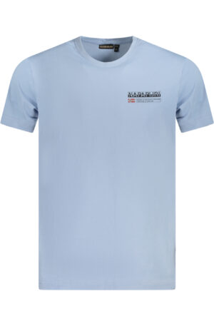 NAPAPIJRI T-SHIRT MANICHE CORTE UOMO AZZURRO