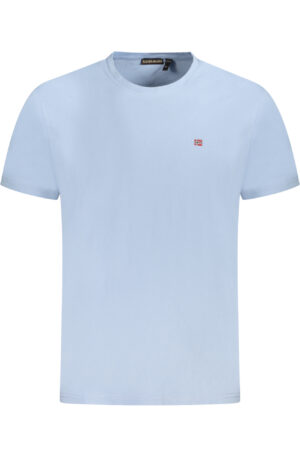 NAPAPIJRI T-SHIRT MANICHE CORTE UOMO AZZURRO