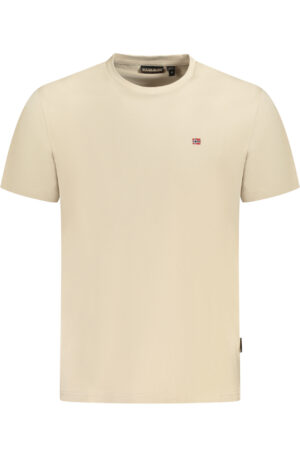 NAPAPIJRI T-SHIRT MANICHE CORTE UOMO BEIGE