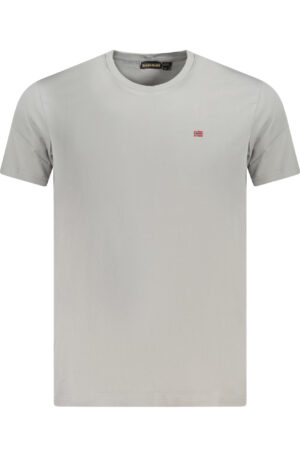 NAPAPIJRI T-SHIRT MANICHE CORTE UOMO GRIGIO
