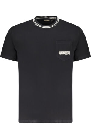 NAPAPIJRI T-SHIRT MANICHE CORTE UOMO NERO