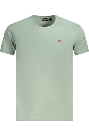 NAPAPIJRI T-SHIRT MANICHE CORTE UOMO VERDE