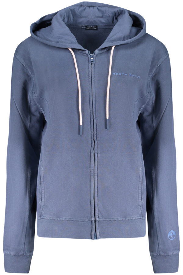 NORTH SAILS FELPA CON ZIP DONNA BLU