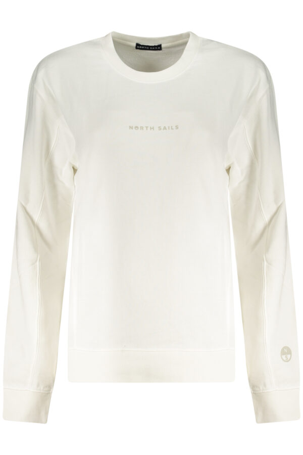 NORTH SAILS FELPA SENZA ZIP DONNA BIANCO