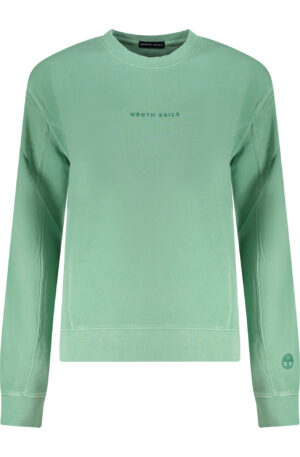 NORTH SAILS FELPA SENZA ZIP DONNA VERDE