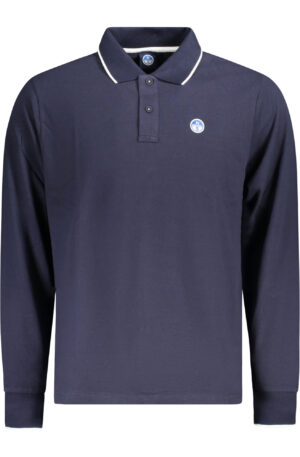 NORTH SAILS POLO MANICHE LUNGHE UOMO BLU