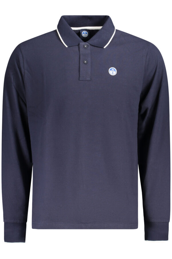 NORTH SAILS POLO MANICHE LUNGHE UOMO BLU