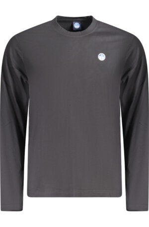 NORTH SAILS T-SHIRT MANICHE LUNGHE UOMO NERO