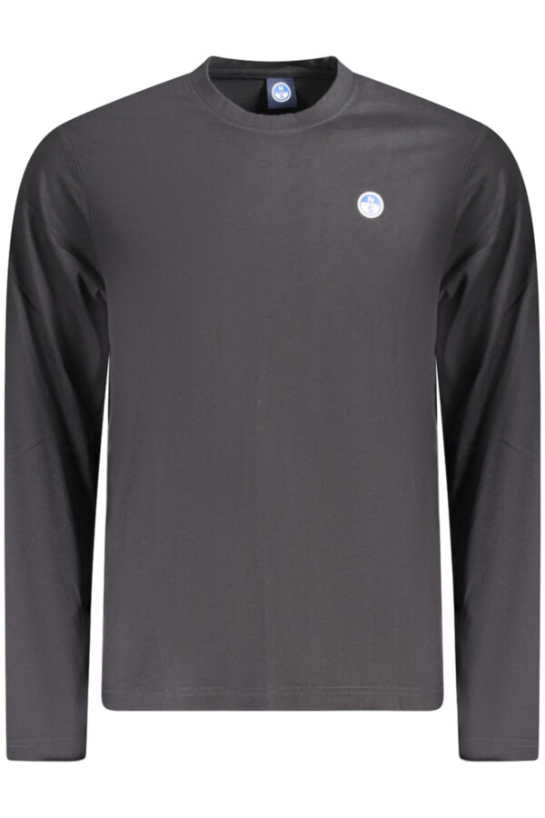 NORTH SAILS T-SHIRT MANICHE LUNGHE UOMO NERO