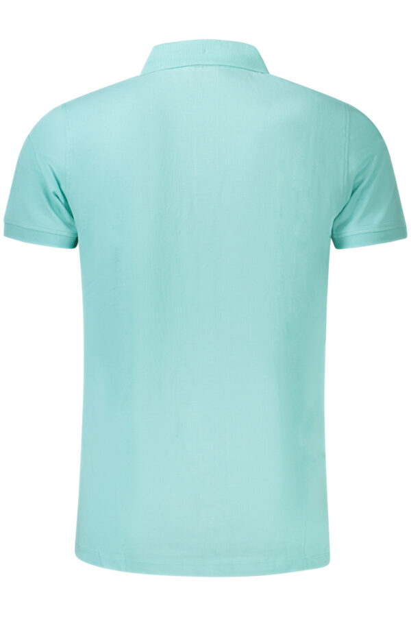 NORWAY 1963 POLO MANICHE CORTE UOMO AZZURRO - immagine 2