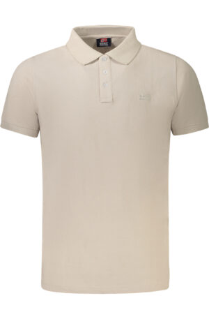 NORWAY 1963 POLO MANICHE CORTE UOMO BEIGE