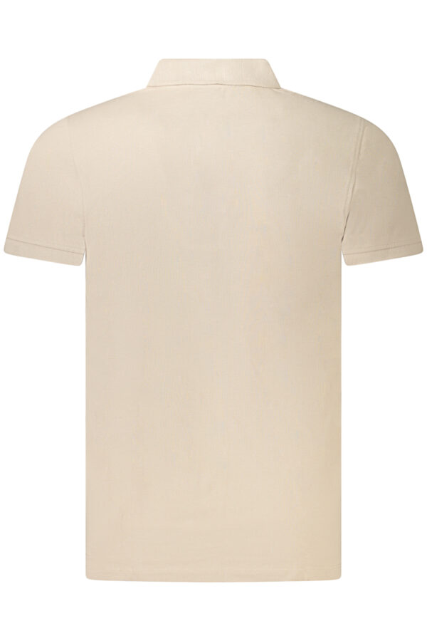 NORWAY 1963 POLO MANICHE CORTE UOMO BEIGE - immagine 2
