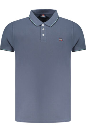 NORWAY 1963 POLO MANICHE CORTE UOMO BLU