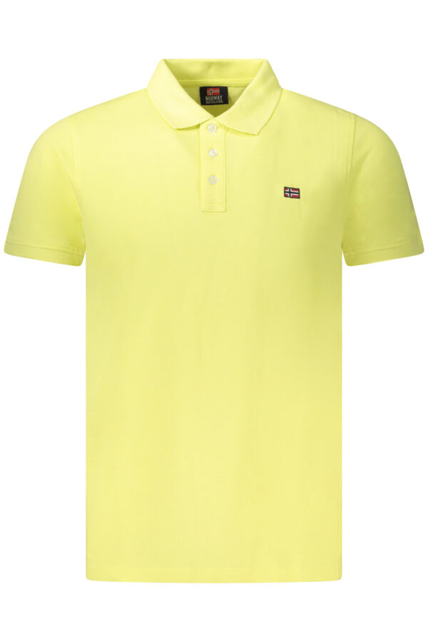 NORWAY 1963 POLO MANICHE CORTE UOMO GIALLO