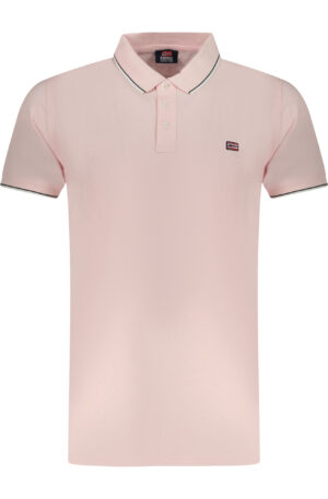 NORWAY 1963 POLO MANICHE CORTE UOMO ROSA