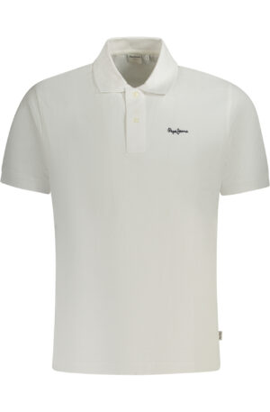 PEPE JEANS POLO MANICHE CORTE UOMO BIANCO