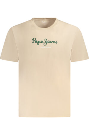 PEPE JEANS T-SHIRT MANICHE CORTE UOMO BEIGE
