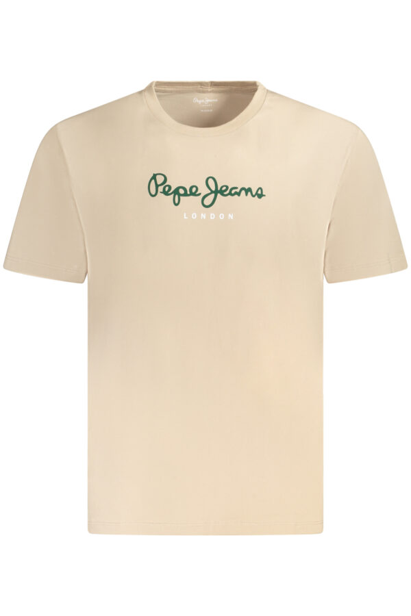 PEPE JEANS T-SHIRT MANICHE CORTE UOMO BEIGE