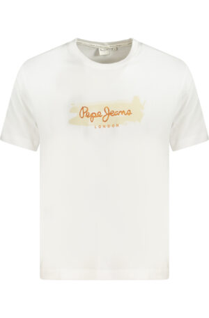 PEPE JEANS T-SHIRT MANICHE CORTE UOMO BIANCO