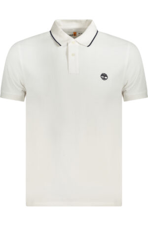 TIMBERLAND POLO MANICHE CORTE UOMO BIANCO