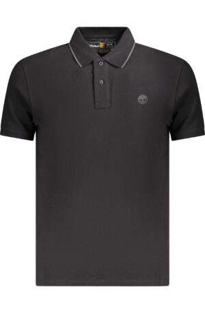 TIMBERLAND POLO MANICHE CORTE UOMO NERO