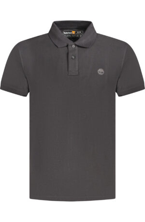 TIMBERLAND POLO MANICHE CORTE UOMO NERO
