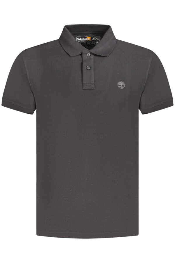 TIMBERLAND POLO MANICHE CORTE UOMO NERO