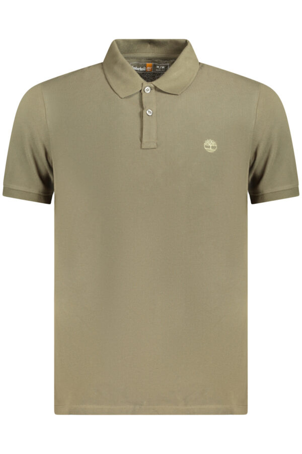 TIMBERLAND POLO MANICHE CORTE UOMO VERDE